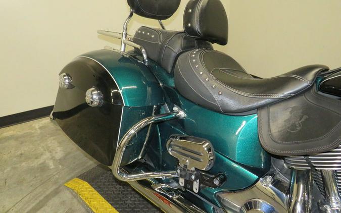 2018 Indian Motorcycle® Springfield® ABS Metallic Jade over Thunder Black