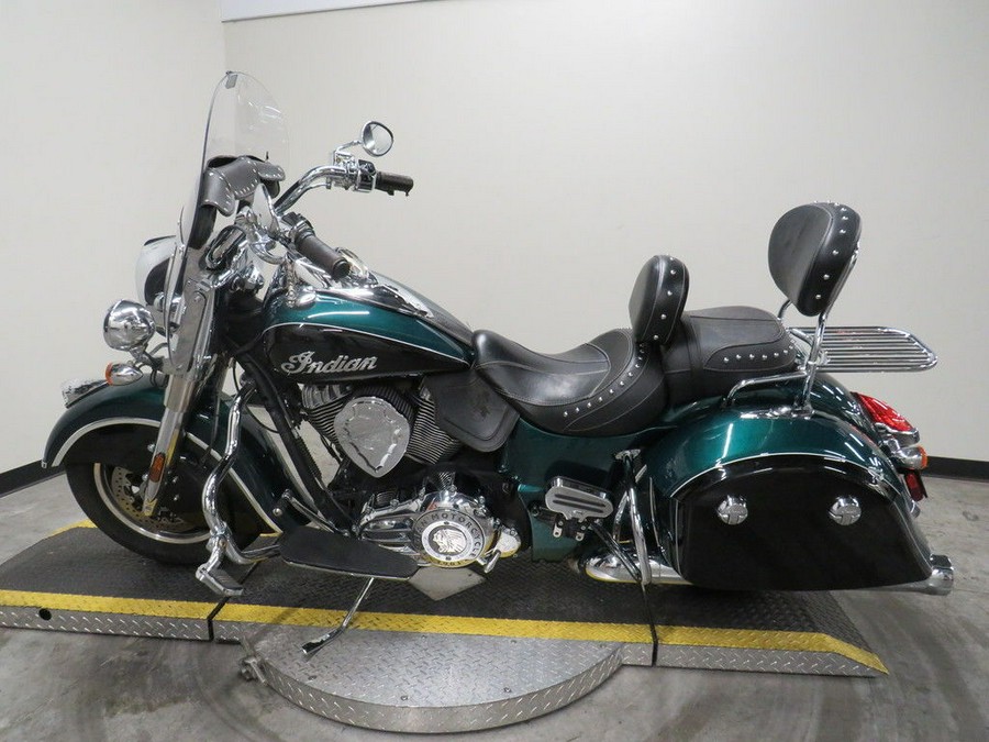 2018 Indian Motorcycle® Springfield® ABS Metallic Jade over Thunder Black