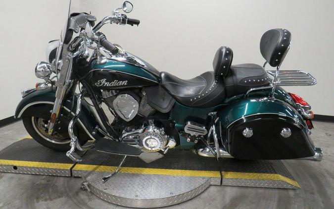 2018 Indian Motorcycle® Springfield® ABS Metallic Jade over Thunder Black
