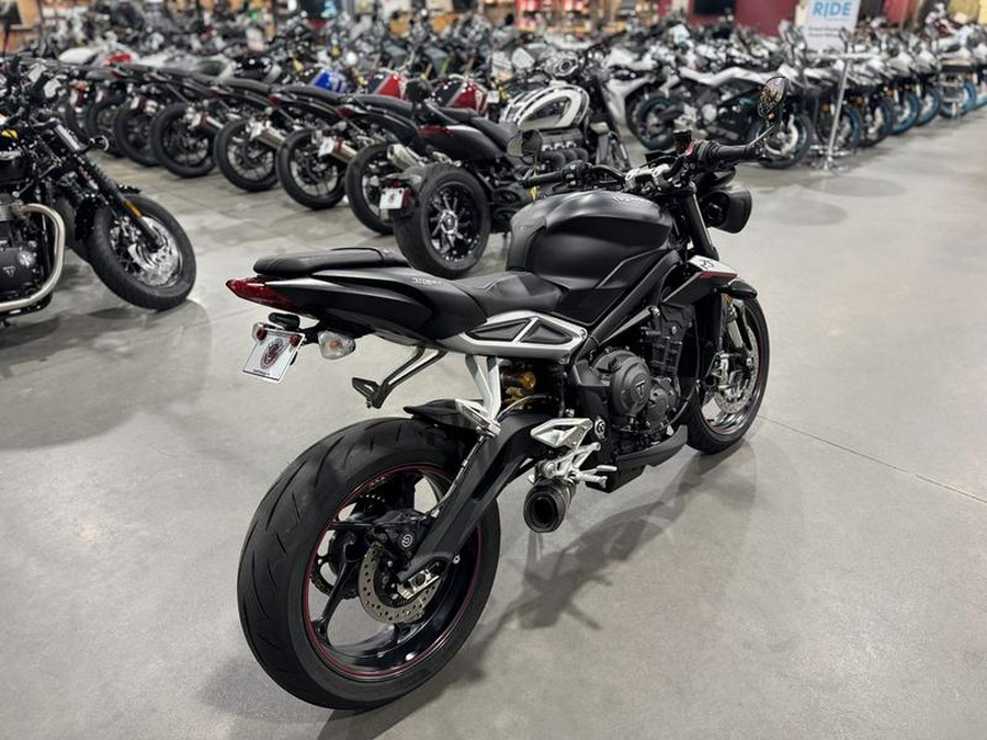 2019 Triumph Street Triple RS Matt Jet Black