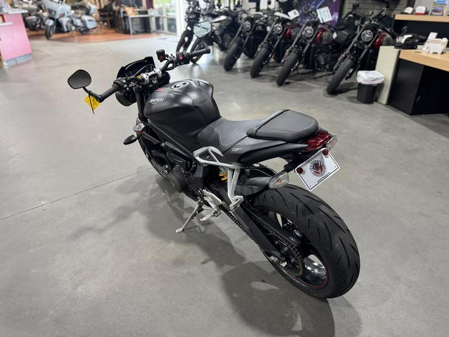 2019 Triumph Street Triple RS Matt Jet Black