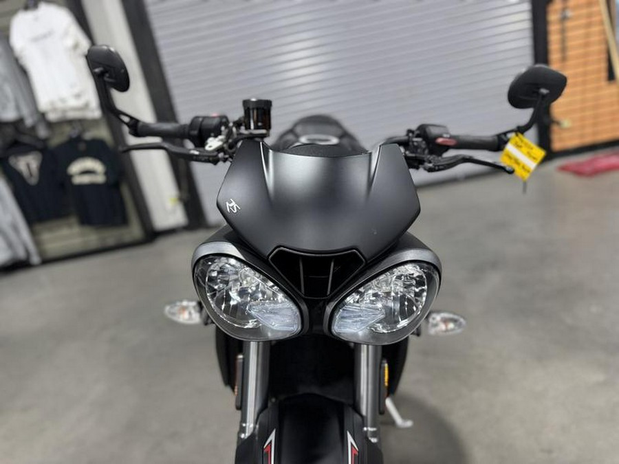 2019 Triumph Street Triple RS Matt Jet Black