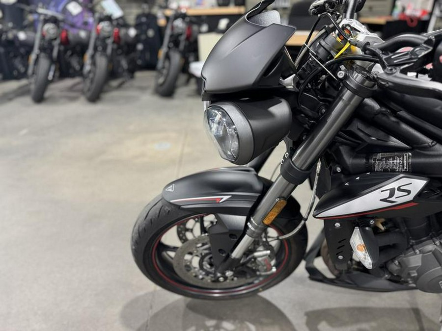 2019 Triumph Street Triple RS Matt Jet Black