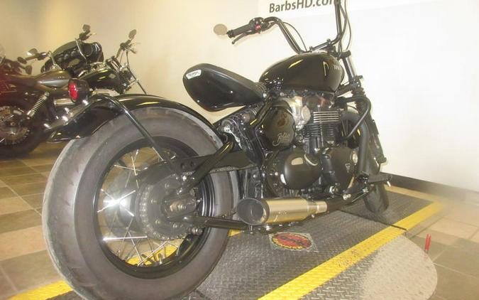 2020 Triumph Bonneville Bobber Black Jet Black