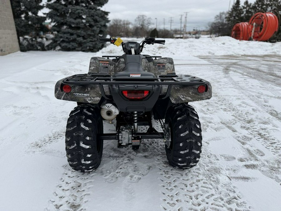 2026 Honda FourTrax Rancher 4X4 Truetimber Atera Camo