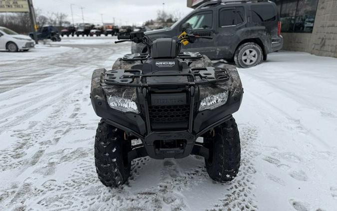2026 Honda FourTrax Rancher 4X4 Truetimber Atera Camo