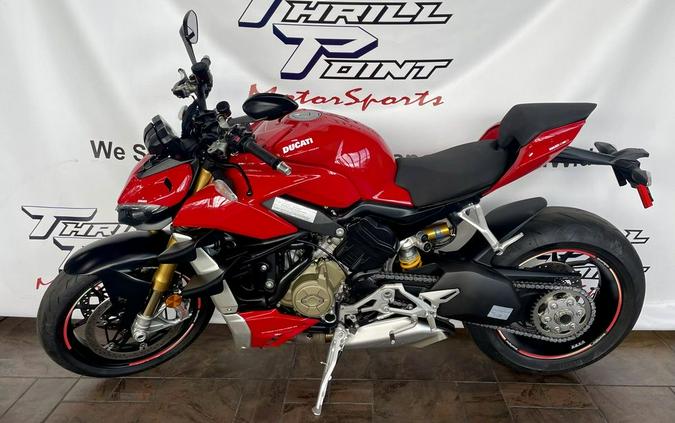 2021 Ducati Streetfighter V4 S Ducati Red