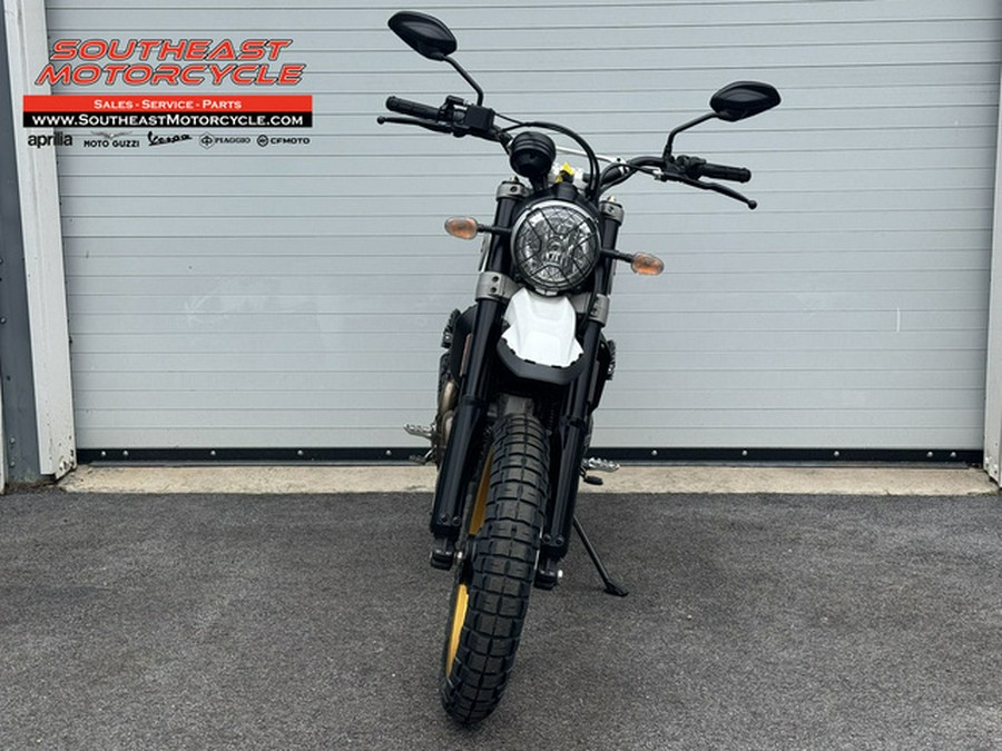 2017 Ducati Scrambler Desert Sled White Mirage