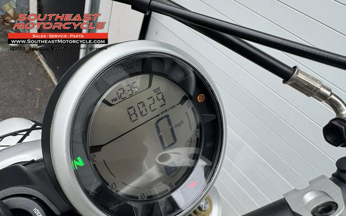 2017 Ducati Scrambler Desert Sled White Mirage