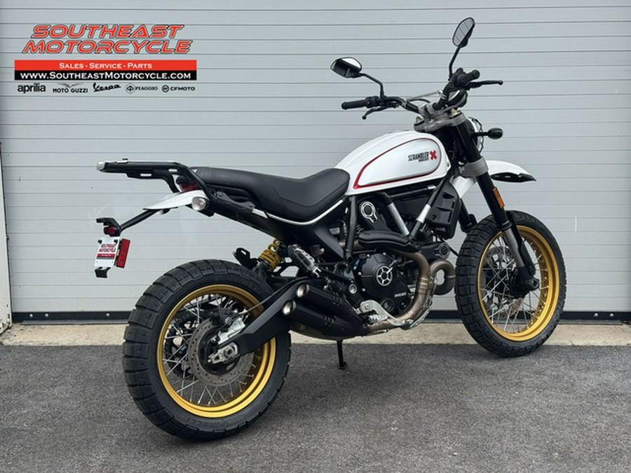 2017 Ducati Scrambler Desert Sled White Mirage