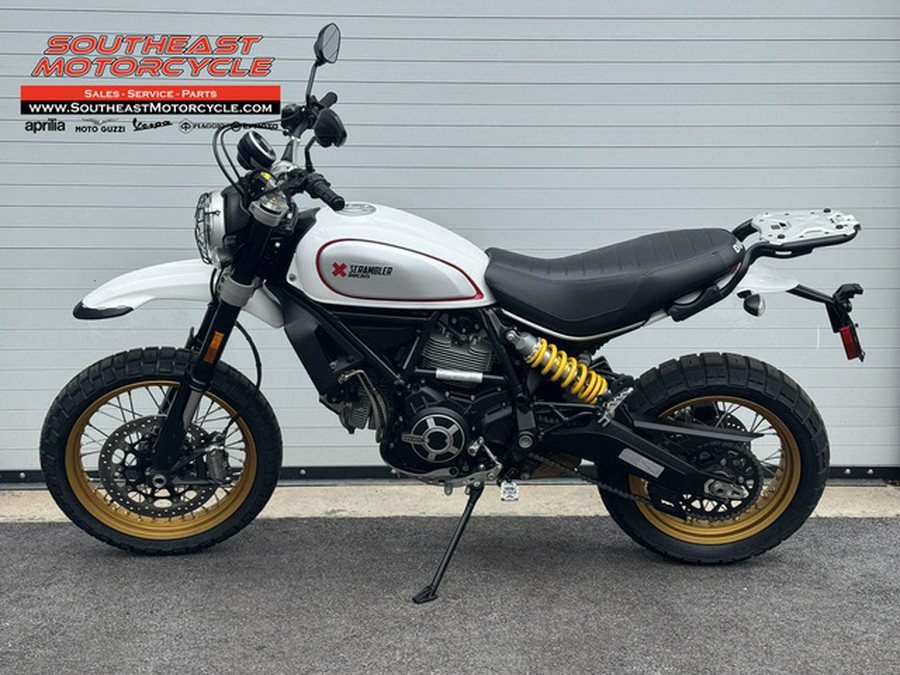 2017 Ducati Scrambler Desert Sled White Mirage