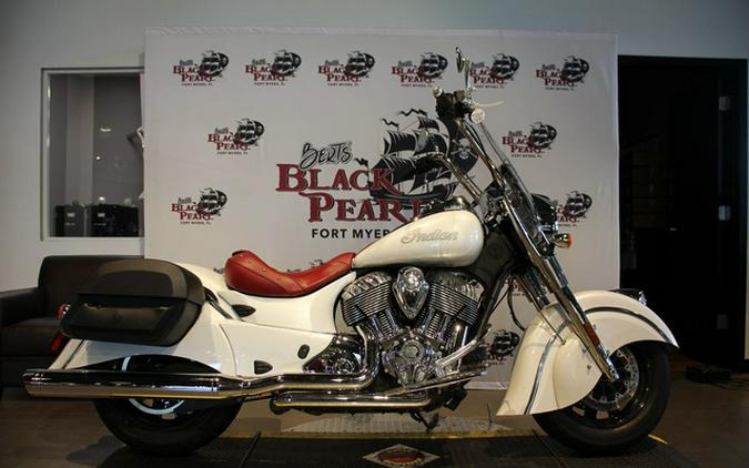 2016 Indian CHIEF CLASSIC, PEARL WHITE, 49S Classic