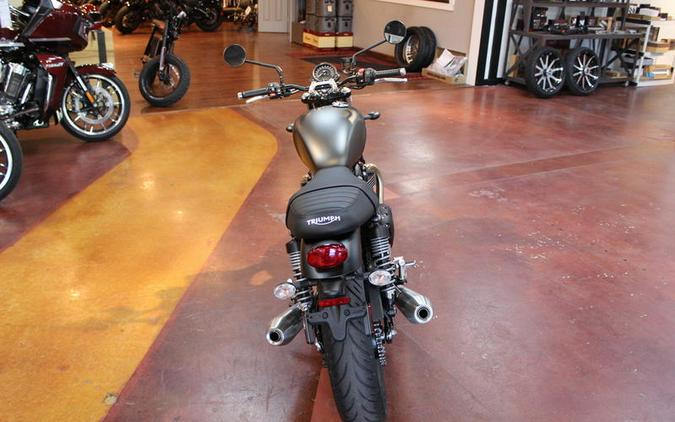 2023 Triumph Speed Twin 900 Matte Ironstone