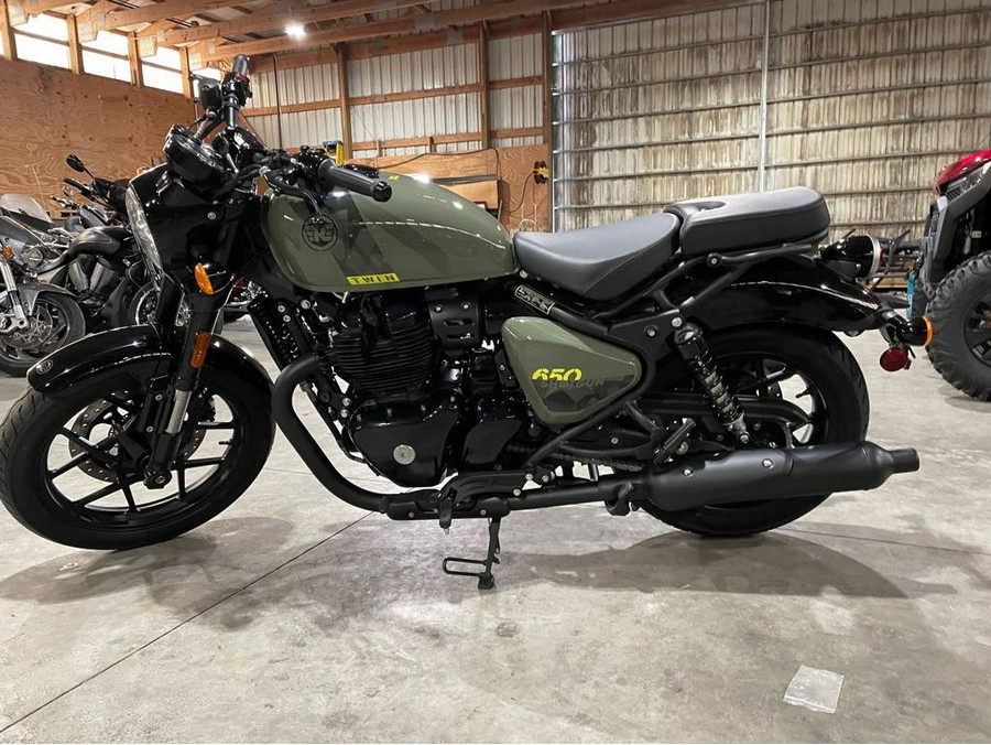 2026 Royal Enfield SHOTGUN 650 - DRILL GREEN