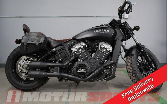 2018 Indian Motorcycle® Scout® Bobber ABS Thunder Black Smoke
