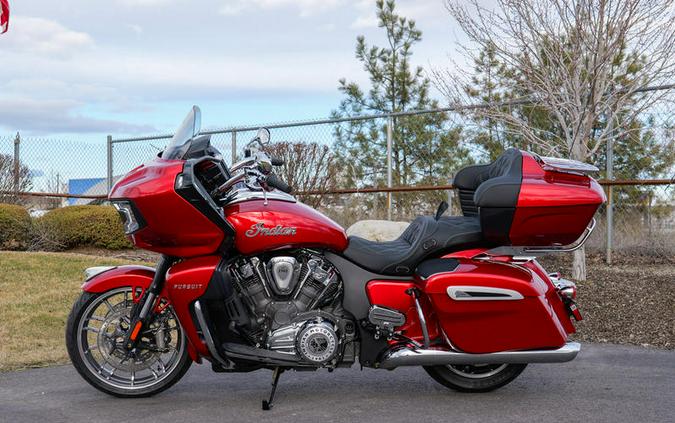 2024 Indian Motorcycle® Pursuit® Limited® with PowerBand Audio Package Sunset Red Metallic