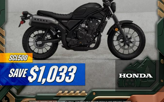 2025 Honda SCL 500