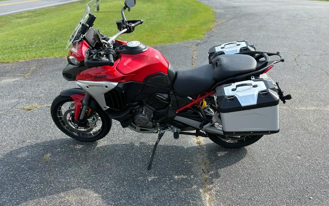 2023 Ducati Multistrada V4 Rally Adventure Travel & Radar
