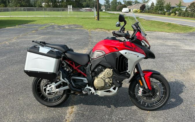 2023 Ducati Multistrada V4 Rally Adventure Travel & Radar