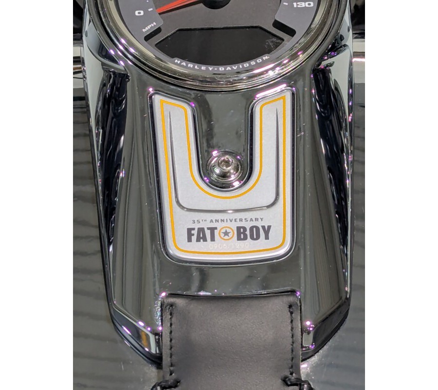 2025 Harley-Davidson® Fat Boy® Gray Ghost Reflection