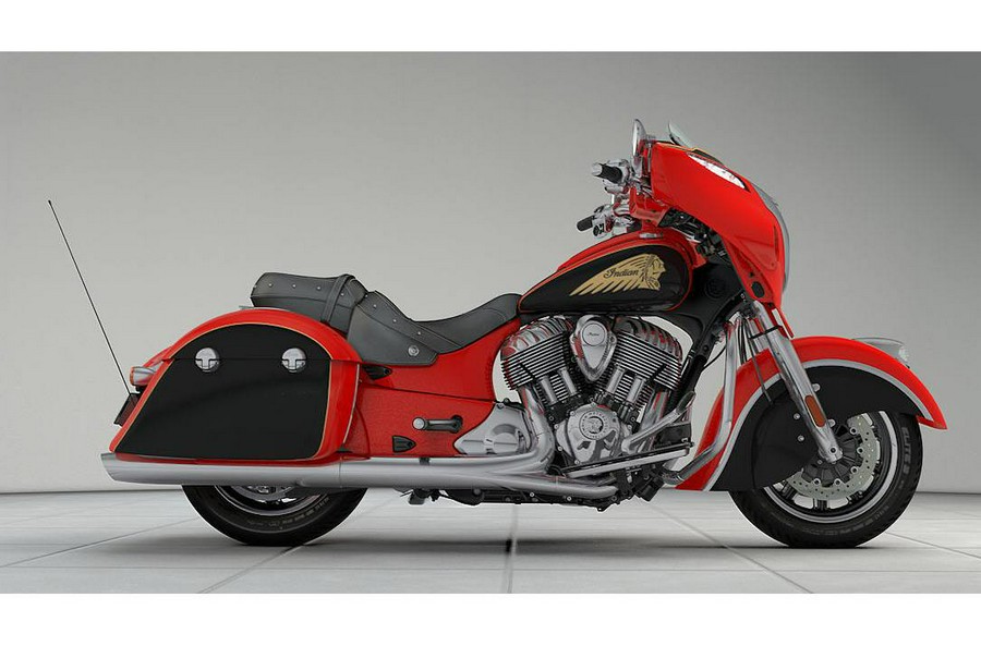 2017 Indian Motorcycle CHIEFTAIN, WILDFIRE RED / THUNDER BLK, 49ST Base