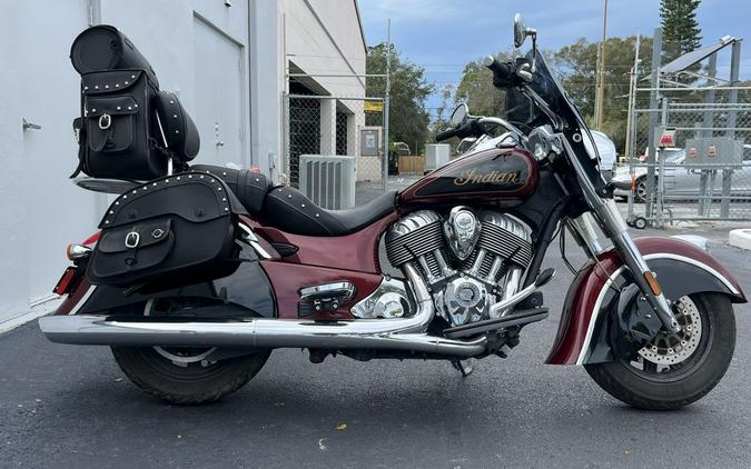 2017 Indian Motorcycle® Chief® Classic Burgundy Metallic Over Thunder Black