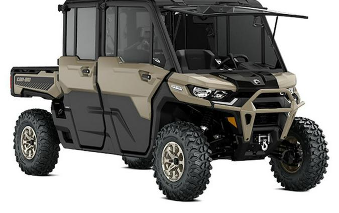 2025 Can-Am Defender MAX Limited HD10 Desert Tan & Stealth Bla