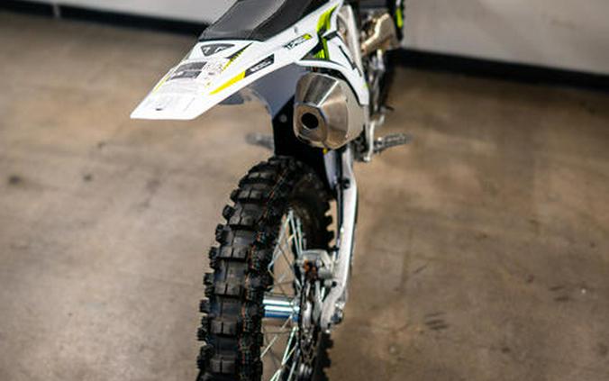 2025 Triumph TF 450-RC Edition Jet Black/Pure White