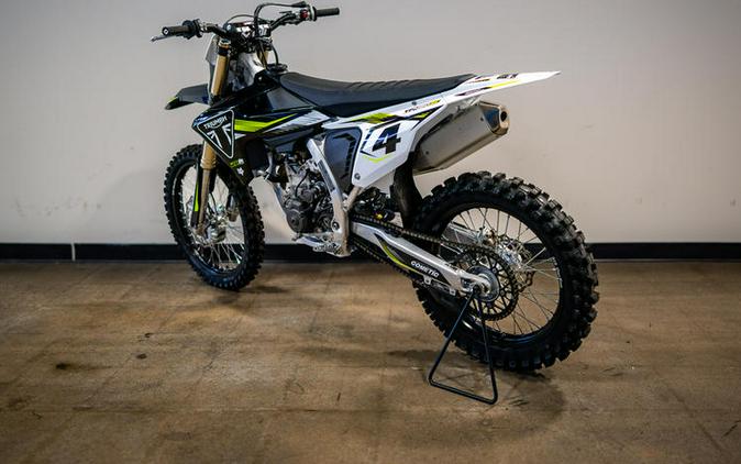 2025 Triumph TF 450-RC Edition Jet Black/Pure White