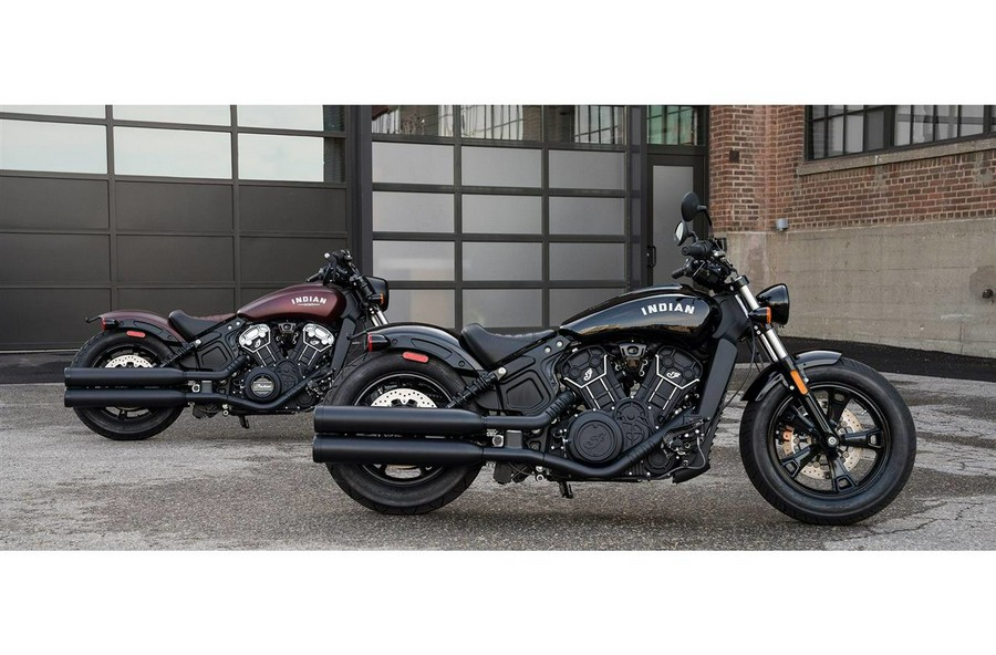 2021 Indian Motorcycle SCOUT BOBBER SIXTY, THUNDER BLACK, 49ST Bobber Sixty