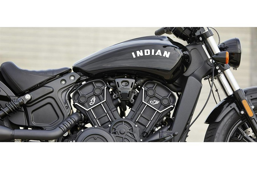 2021 Indian Motorcycle SCOUT BOBBER SIXTY, THUNDER BLACK, 49ST Bobber Sixty