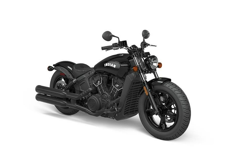 2021 Indian Motorcycle SCOUT BOBBER SIXTY, THUNDER BLACK, 49ST Bobber Sixty