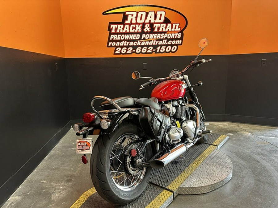 2022 Triumph Bonneville Speedmaster Red Hopper