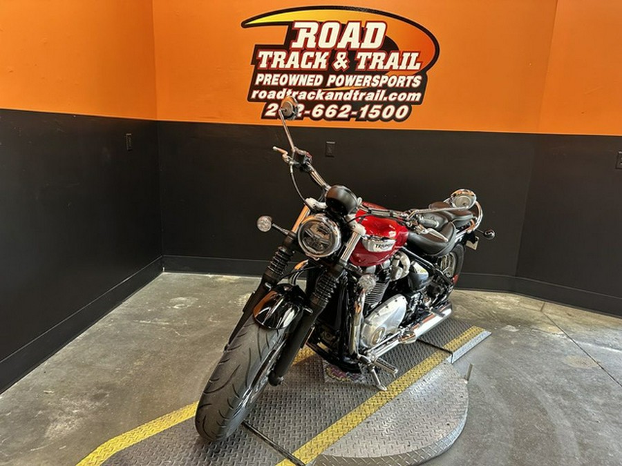 2022 Triumph Bonneville Speedmaster Red Hopper