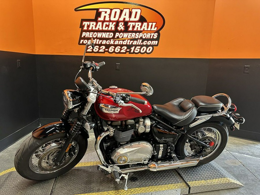 2022 Triumph Bonneville Speedmaster Red Hopper