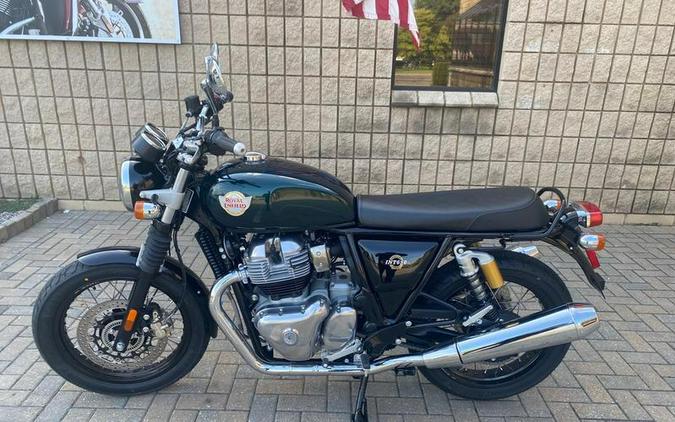 2024 Royal Enfield INT650 Cali Green