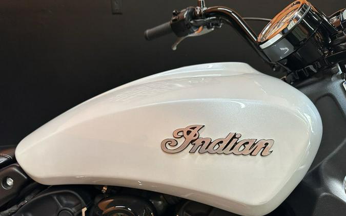 2017 Indian Scout Sixty Pearl White