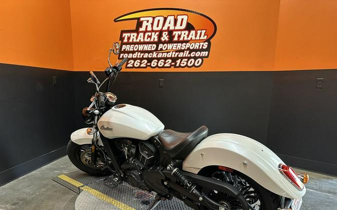2017 Indian Scout Sixty Pearl White