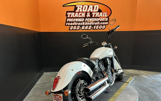 2017 Indian Scout Sixty Pearl White