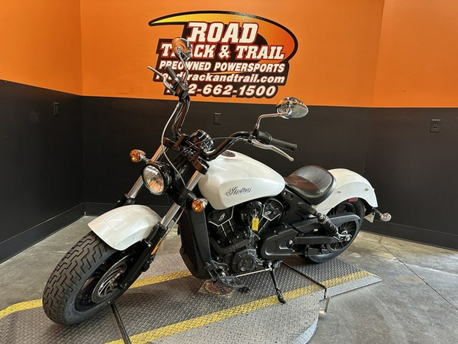 2017 Indian Scout Sixty Pearl White