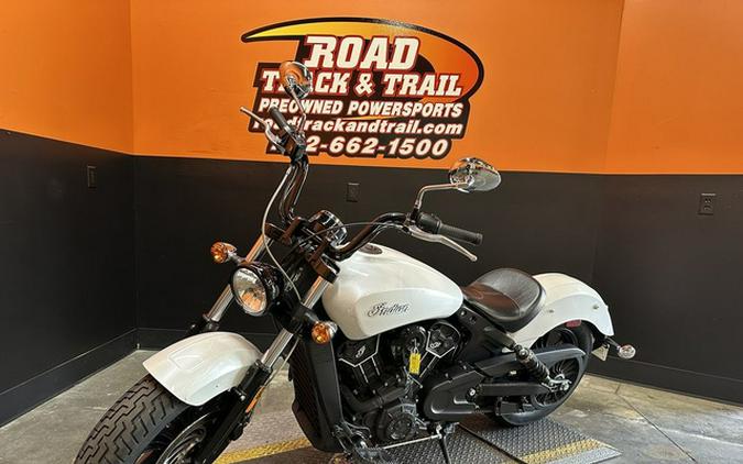 2017 Indian Scout Sixty Pearl White
