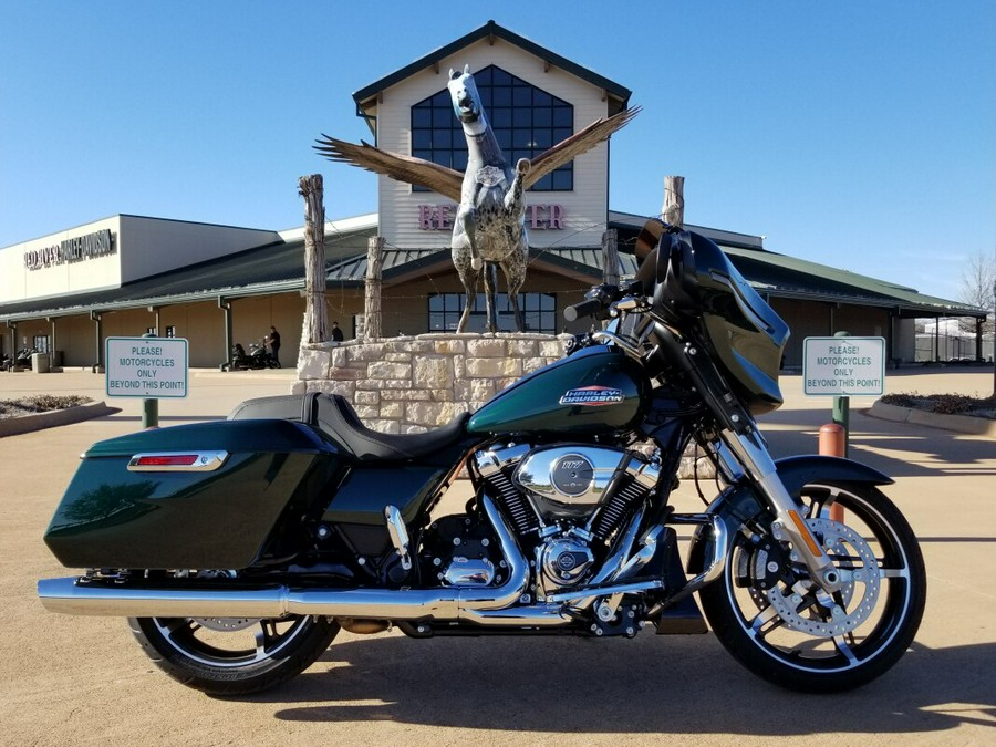 ACCESSORIZED! 2024 Harley-Davidson® Street Glide® Alpine Green