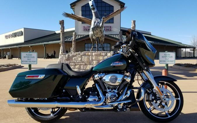 ACCESSORIZED! 2024 Harley-Davidson® Street Glide® Alpine Green