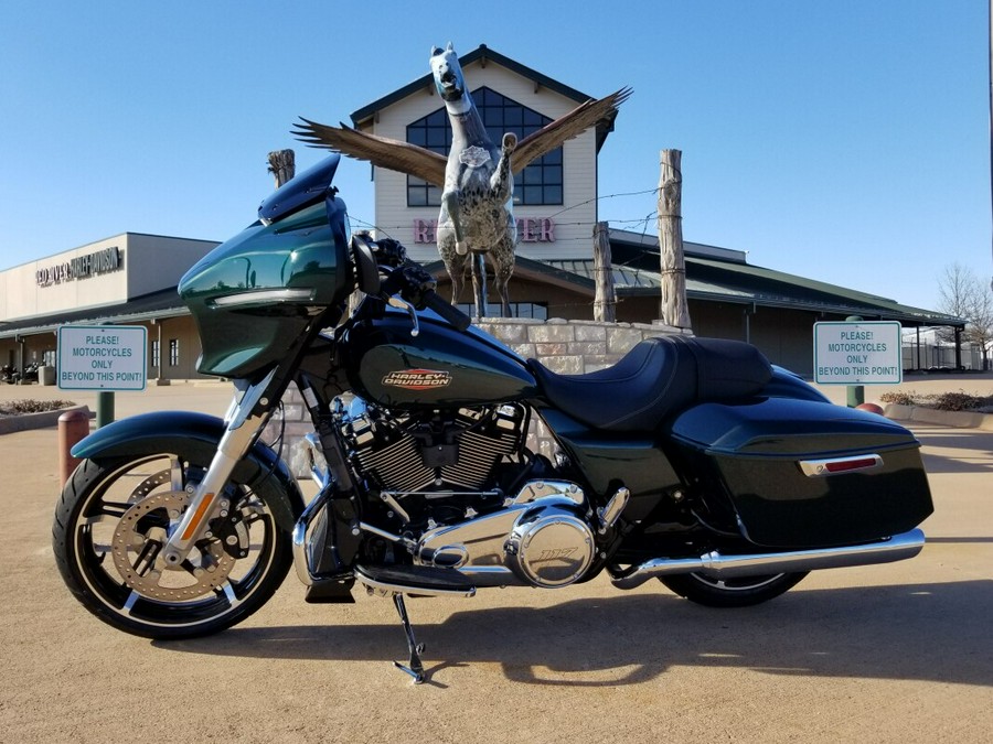 ACCESSORIZED! 2024 Harley-Davidson® Street Glide® Alpine Green