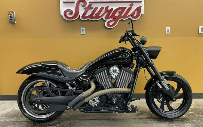 2013 Victory Motorcycles Hammer 8-Ball Solid Black
