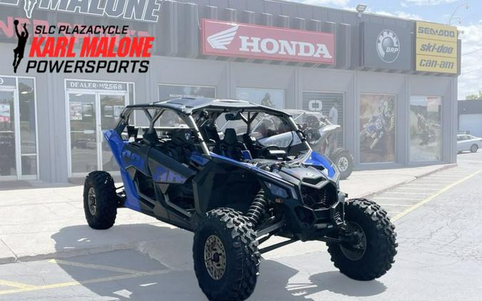 2024 Can-Am® Maverick X3 MAX X rs Turbo RR with Smart-Shox Dazzling Blue & Carbon Black