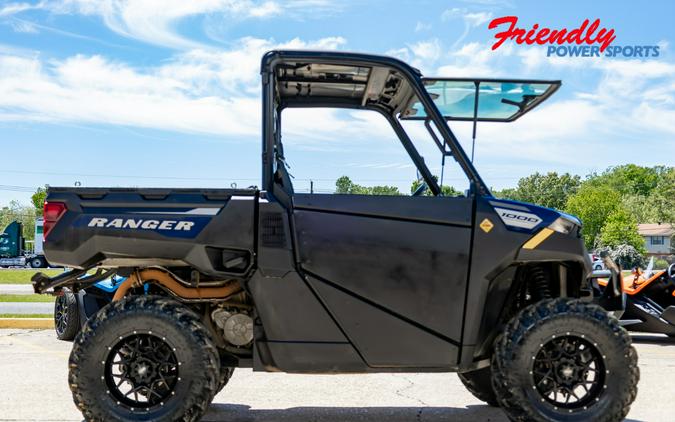 2023 POLARIS RANGER 1000 PREMIUM - SPRINGFIELD BLUE EPS
