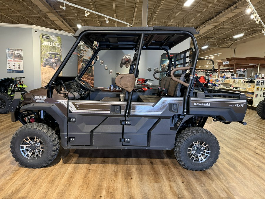 2023 Kawasaki Mule Pro-FXT 1000 Platinum Ranch Edition Metallic Stardust White - 110110