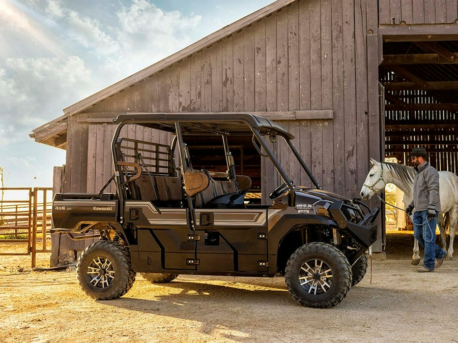 2023 Kawasaki Mule Pro-FXT 1000 Platinum Ranch Edition Metallic Rustic Bronze - 110110