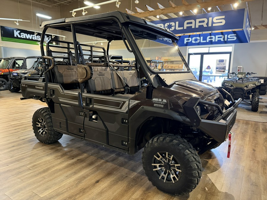 2023 Kawasaki Mule Pro-FXT 1000 Platinum Ranch Edition Metallic Stardust White - 110110